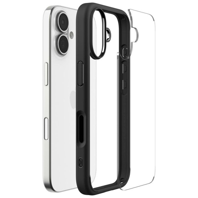 Spigen - Puzdro Ultra Hybrid pre iPhone 17, Matte Black