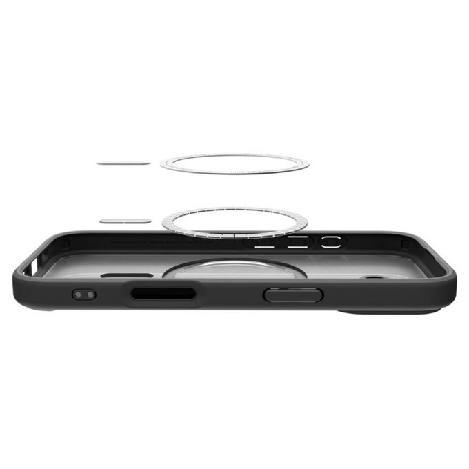 Spigen - Puzdro Ultra Hybrid s MagSafe pre iPhone 17, Frost Black