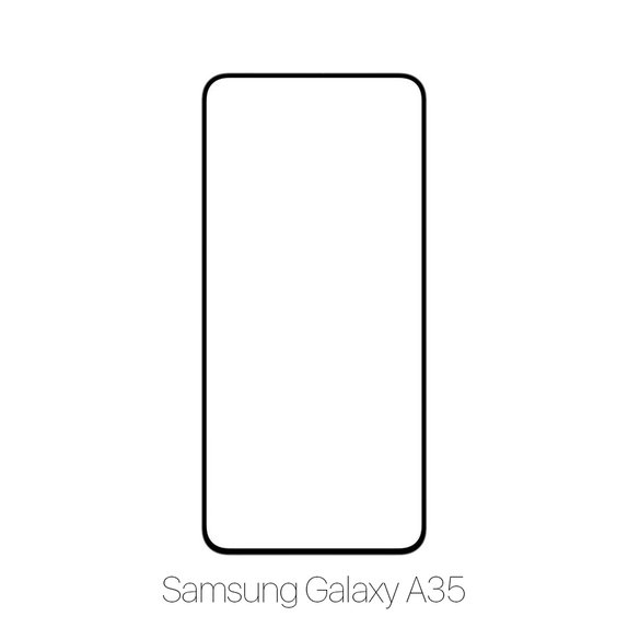 FixPremium FullCover Glass - Tvrdené Sklo pre Samsung Galaxy A35 A356B