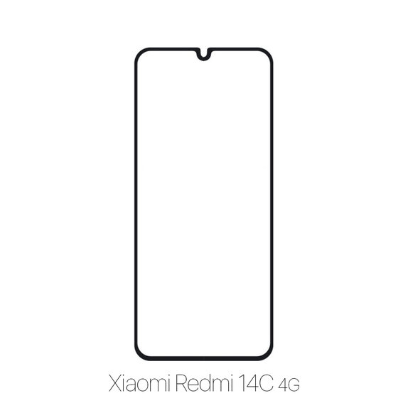 FixPremium FullCover Glass - Tvrdené Sklo pre Xiaomi Redmi 14C 4G