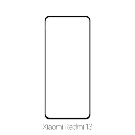 FixPremium FullCover Glass - Tvrdené Sklo pre Xiaomi Redmi 13