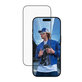 Tvrdené sklo UWF s aplikátorom pre iPhone 17/16 Pro, Čierna, PanzerGlass