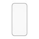 PanzerGlass - Tvrdené sklo UWF s aplikátorom pre iPhone 17/16 Pro, čierna