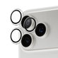 Ochranný kryt objektívu Hoops pre iPhone 17 Pro Max/17 Pro/16 Pro Max/16 Pro, Transparentná, PanzerGlass