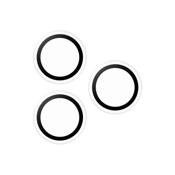 Ochranný kryt objektívu Hoops pre iPhone 17 Pro Max/17 Pro/16 Pro Max/16 Pro, Transparentná, PanzerGlass