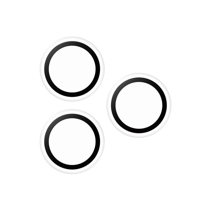 PanzerGlass - Ochranný kryt objektívu Hoops pre iPhone 16 Pro, 16 Pro Max, 17 Pro, 17 Pro Max, transparentná