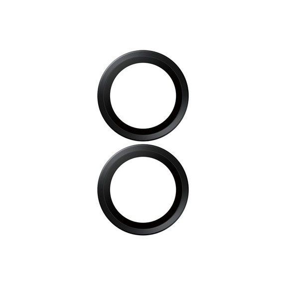 Ochranný kryt objektívu Hoops pre iPhone 17/16 Plus/16, Čierna, PanzerGlass