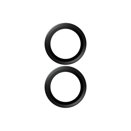 PanzerGlass - Ochranný kryt objektívu Hoops pre iPhone 17/16 Plus/16, čierna