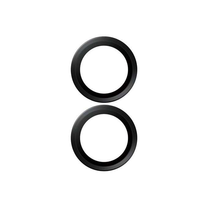 PanzerGlass - Ochranný kryt objektívu Hoops pre iPhone 17/16 Plus/16, čierna