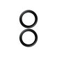Ochranný kryt objektívu Hoops pre iPhone 17/16 Plus/16, Čierna, PanzerGlass