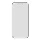 Tvrdené sklo UWF 2-Way Privacy s aplikátorom pre iPhone 17 Air, Čierna, PanzerGlass