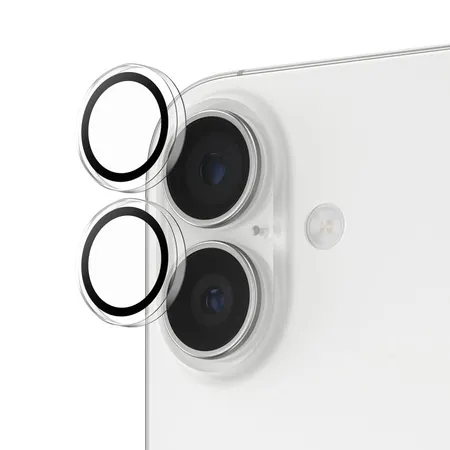 PanzerGlass - Ochranný kryt objektívu Hoops pre iPhone 16, 16 Plus, 17, transparentná