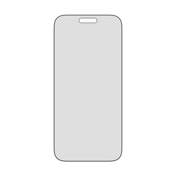 Tvrdené sklo UWF 2-Way Privacy s aplikátorom pre iPhone 17 Pro Max, Čierna, PanzerGlass