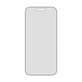 Tvrdené sklo UWF 2-Way Privacy s aplikátorom pre iPhone 17 Pro Max, Čierna, PanzerGlass