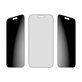 Tvrdené sklo UWF 2-Way Privacy s aplikátorom pre iPhone 17 Pro Max, Čierna, PanzerGlass
