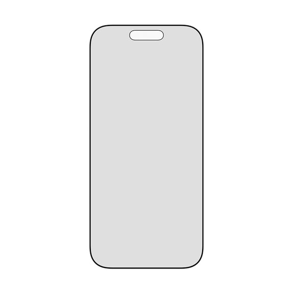 Tvrdené sklo UWF 2-Way Privacy s aplikátorom pre iPhone 17/16 Pro, Čierna, PanzerGlass