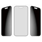 Tvrdené sklo UWF 2-Way Privacy s aplikátorom pre iPhone 17/16 Pro, Čierna, PanzerGlass