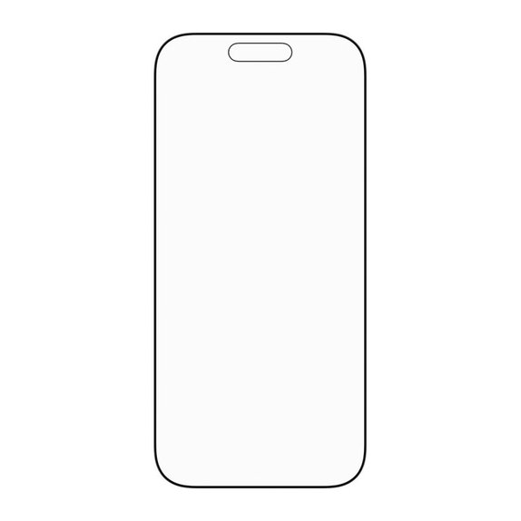 Tvrdené sklo UWF Stealth s Fastfit pre iPhone 17/16 Pro, Čierna, PanzerGlass