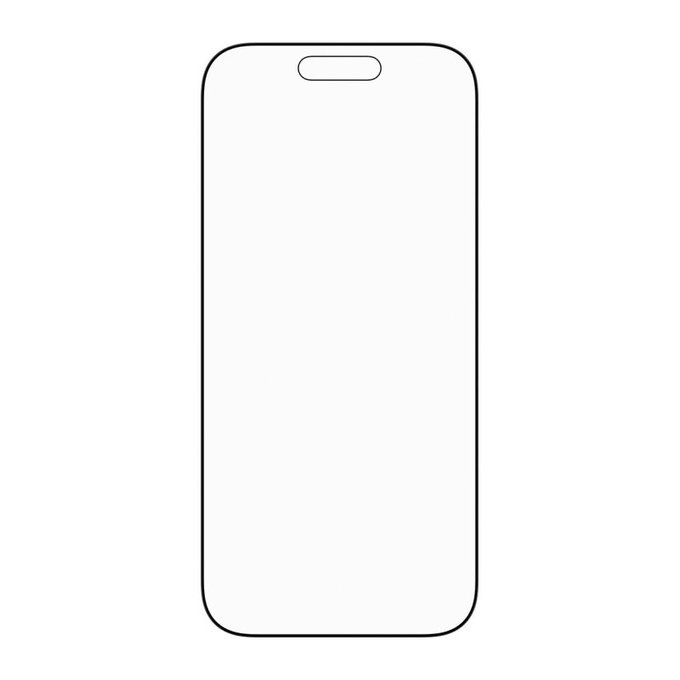 Tvrdené sklo UWF Stealth s Fastfit pre iPhone 17/16 Pro, Čierna, PanzerGlass