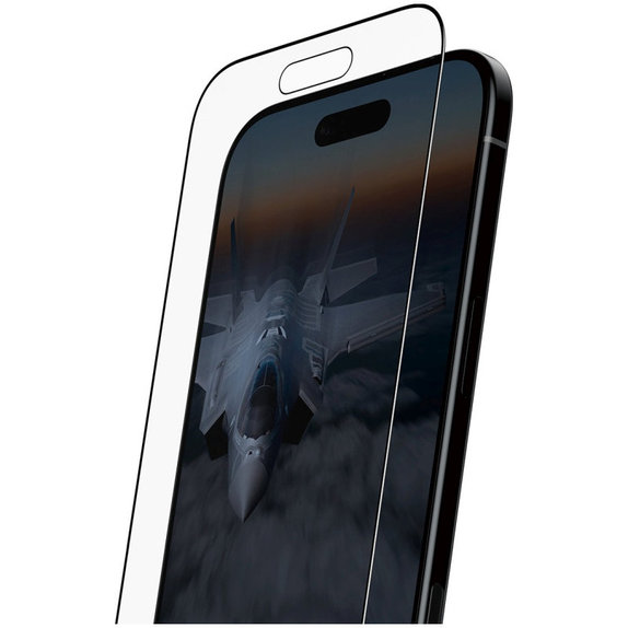 Tvrdené sklo UWF Stealth s Fastfit pre iPhone 17 Air, Čierna, PanzerGlass