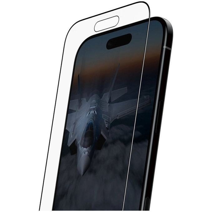 Tvrdené sklo UWF Stealth s Fastfit pre iPhone 17 Air, Čierna, PanzerGlass