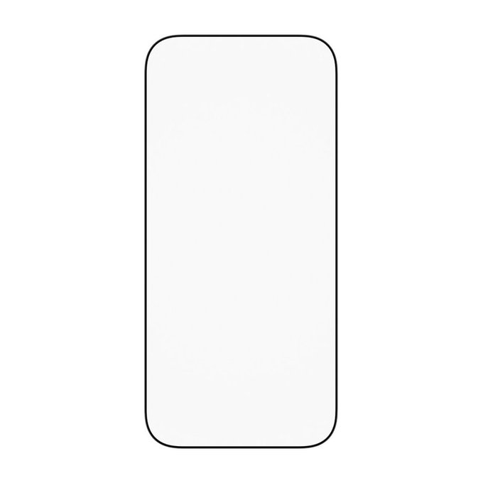 Tvrdené sklo UWF Ceramic II s aplikátorom pre iPhone 17/16 Pro, Čierna, PanzerGlass