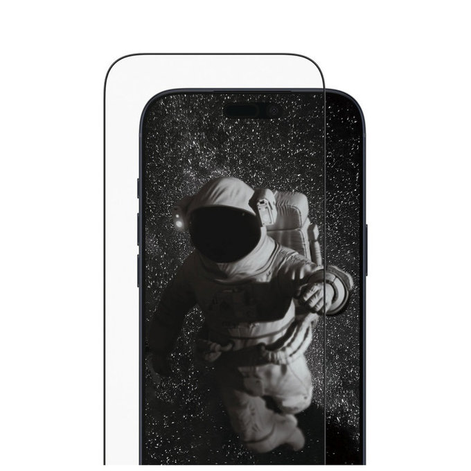 Tvrdené sklo UWF Ceramic II s aplikátorom pre iPhone 17 Air, Čierna, PanzerGlass