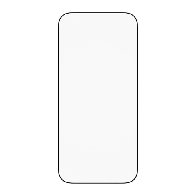 Tvrdené sklo UWF Ceramic II s aplikátorom pre iPhone 17 Air, Čierna, PanzerGlass