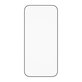 Tvrdené sklo UWF Ceramic II s aplikátorom pre iPhone 17 Air, Čierna, PanzerGlass