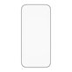 Tvrdené sklo UWF Ceramic II s aplikátorom pre iPhone 17 Pro, Čierna, PanzerGlass