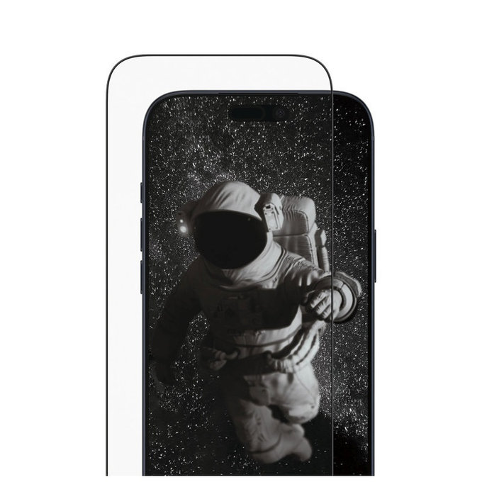 Tvrdené sklo UWF Ceramic II s aplikátorom pre iPhone 17 Pro Max, Čierna, PanzerGlass