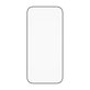 Tvrdené sklo UWF s Fastfit pre iPhone 17/16 Pro, Čierna, PanzerGlass