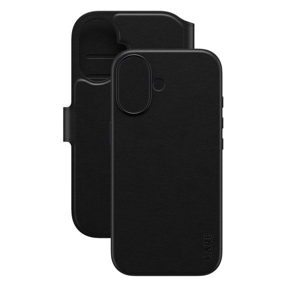 Puzdro Wallet Tango Two-In-One s MagSafe pre iPhone 17, Čierna, CARE