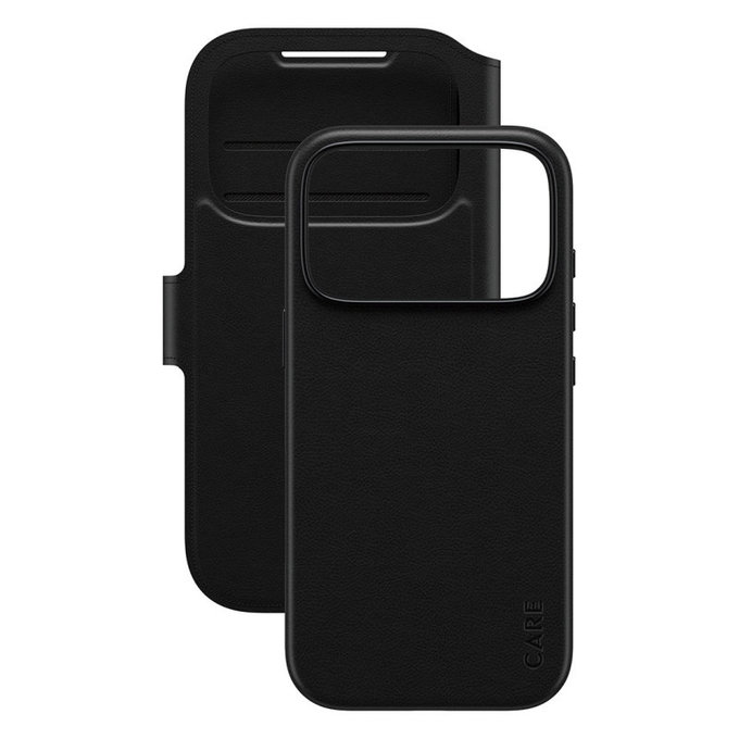 Puzdro Wallet Tango Two-In-One s MagSafe pre iPhone 17 Pro, Čierna, CARE