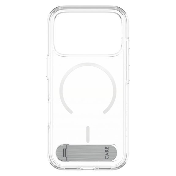 Puzdro Kickstand pre iPhone 17 Pro, Transparentná, PanzerGlass