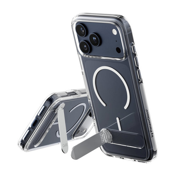 Puzdro Kickstand pre iPhone 17 Pro Max, Transparentná, PanzerGlass