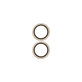 Ochranný kryt objektívu Hoops pre iPhone 17/16 Plus/16, Glitter Gold, PanzerGlass