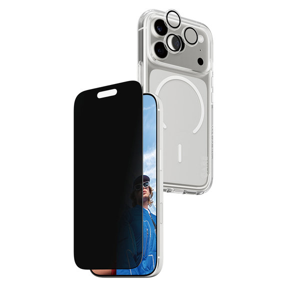 Bundle 3v1 Privacy pre iPhone 17 Pro, PanzerGlass