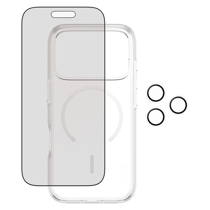 Bundle 3v1 Privacy pre iPhone 17 Pro, PanzerGlass