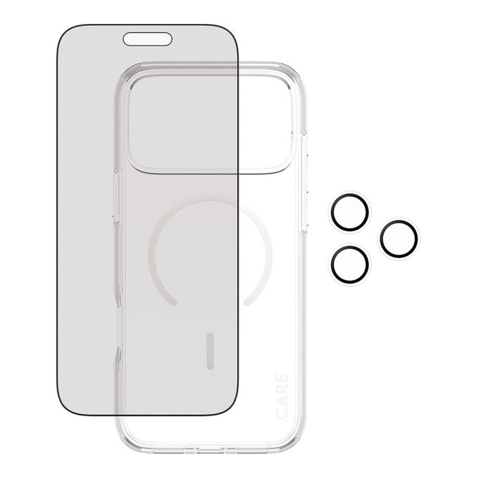 Bundle 3v1 Privacy pre iPhone 17 Pro Max, PanzerGlass