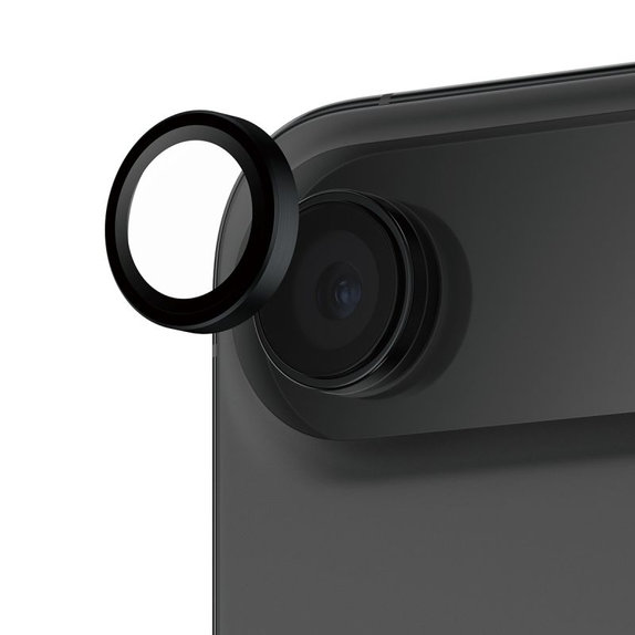 PanzerGlass - Ochranný kryt objektívu Hoops pre iPhone Air, čierna