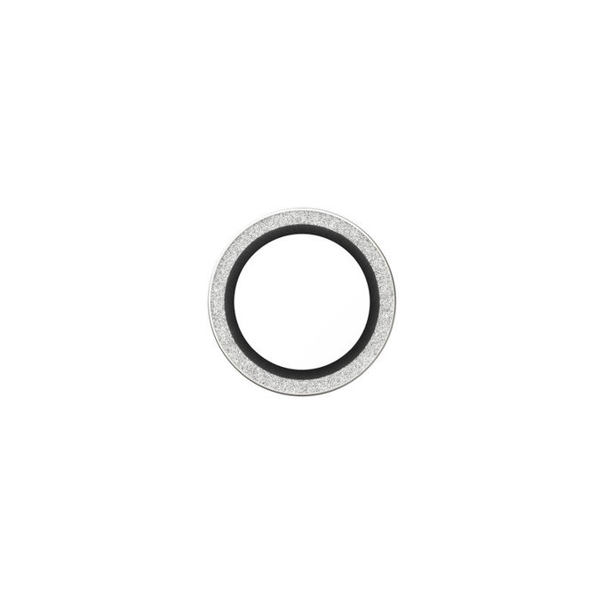Ochranný kryt objektívu Hoops pre iPhone 17 Air, Glitter Silver, PanzerGlass