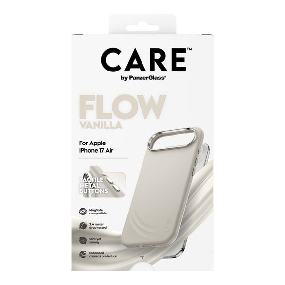 Puzdro FLOW s MagSafe pre iPhone Air, Vanilla, CARE