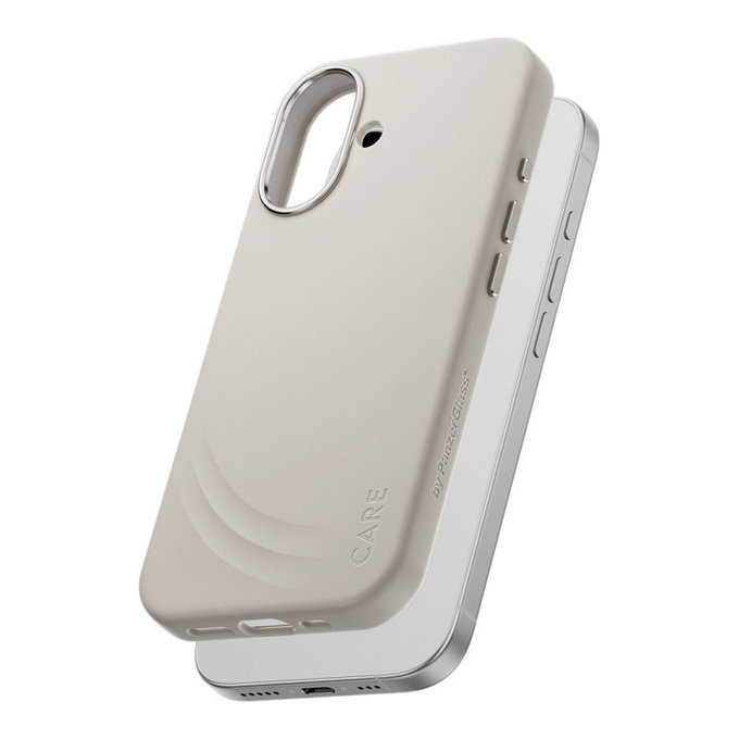 Puzdro FLOW s MagSafe pre iPhone 17, Vanilla, CARE