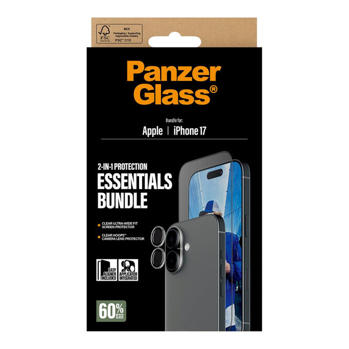 Bundle Essentials 2v1 pre iPhone 17, PanzerGlass