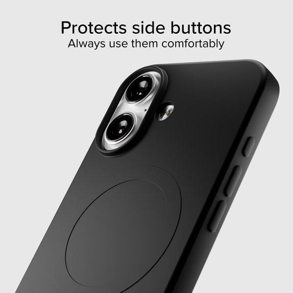 SBS - Puzdro Instinct Mag kompatibilné s MagSafe pre iPhone 17, čierna