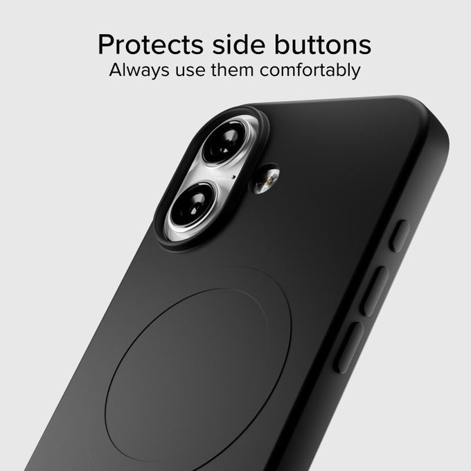 SBS - Puzdro Instinct Mag kompatibilné s MagSafe pre iPhone 17, čierna