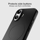 SBS - Puzdro Instinct Mag kompatibilné s MagSafe pre iPhone 17, čierna