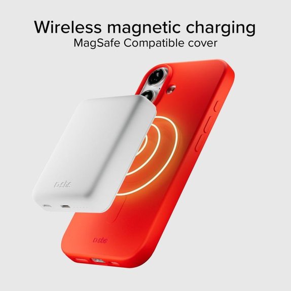 SBS - Puzdro Instinct Mag kompatibilné s MagSafe pre iPhone 17, červená