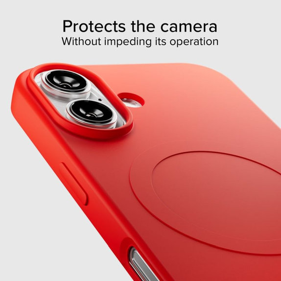 SBS - Puzdro Instinct Mag kompatibilné s MagSafe pre iPhone 17, červená